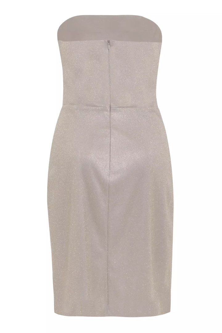 FRV Gold glare strapless mini dress - Bonn