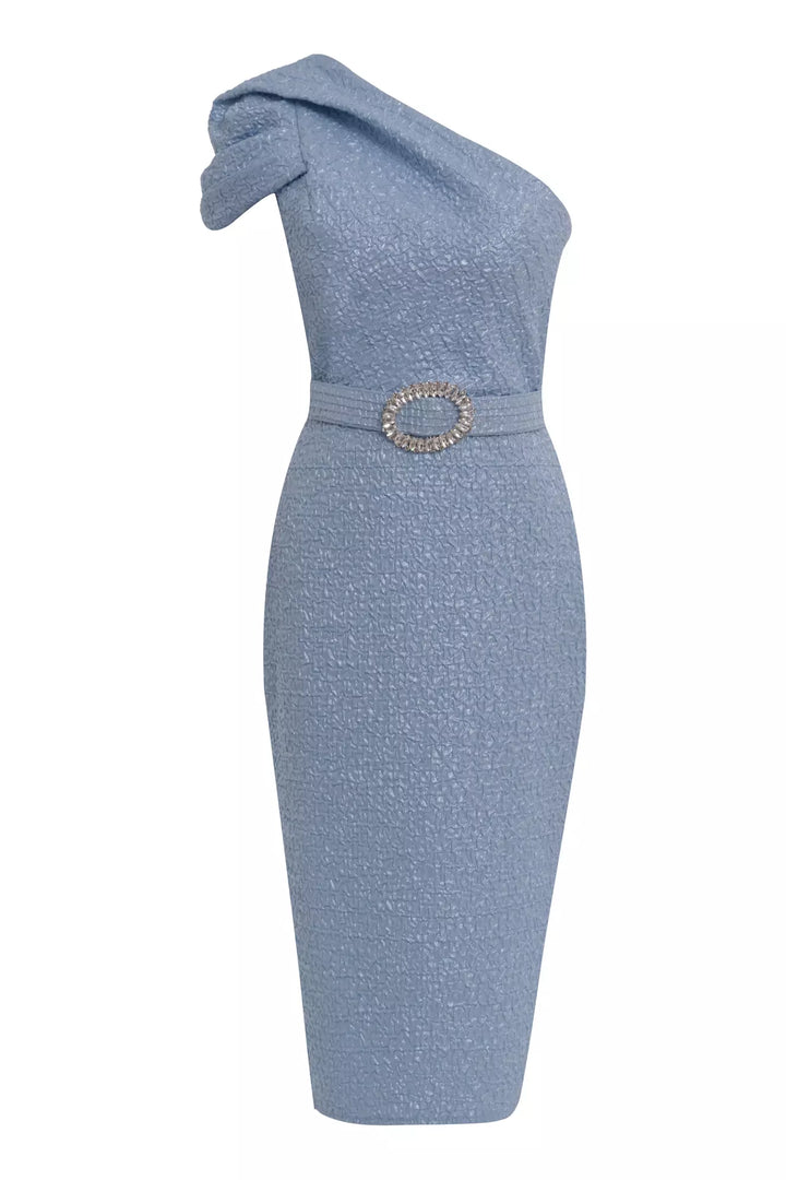 FRV Blue jakar sleeveless midi dress - Okhtyrka