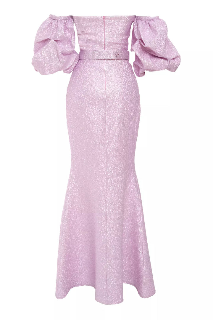 FRV Pink jakar sleeveless maxi dress - Kerch