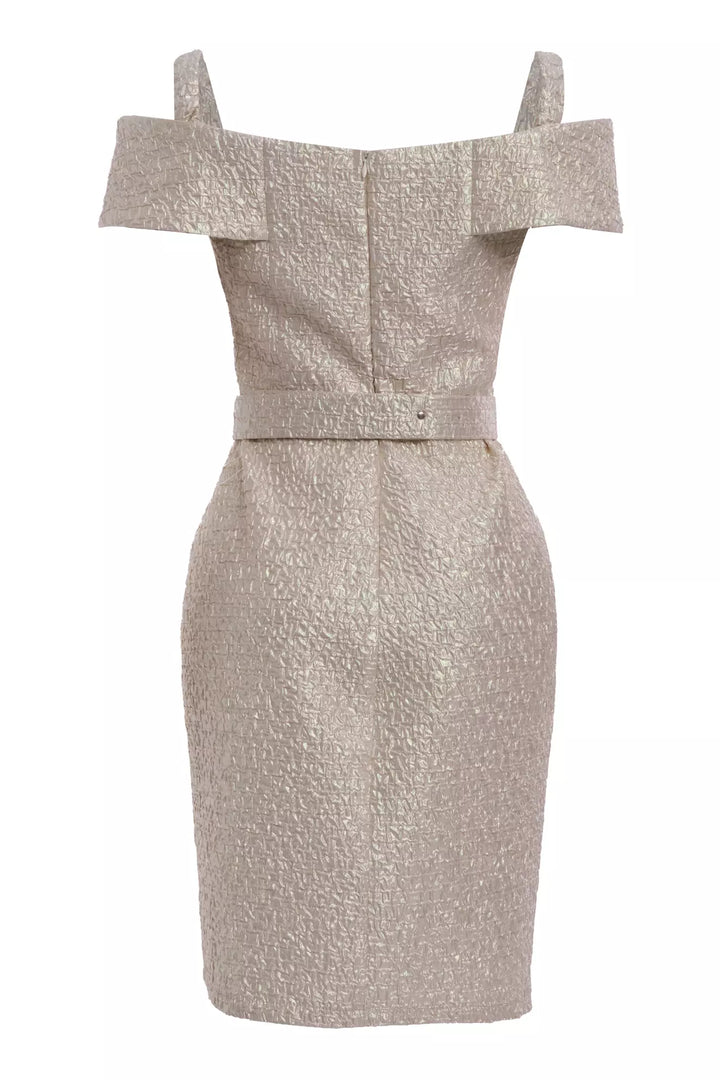 FRV Beige jakar sleeveless mini dress - San Miguel de Allende