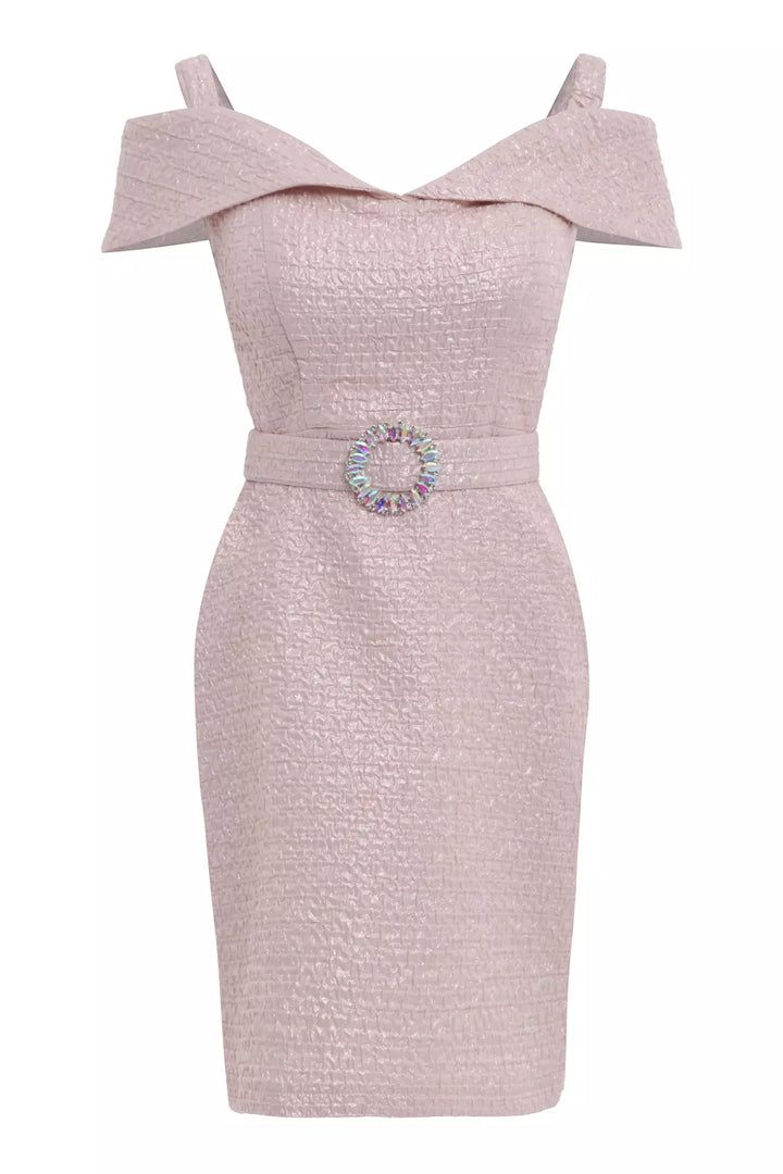 FRV Blush jakar sleeveless mini dress - San Ramon