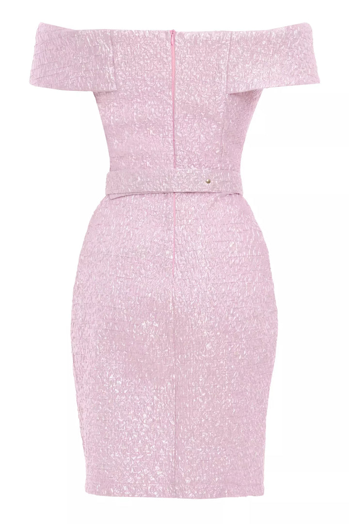 FRV Pink jakar sleeveless mini dress - Arlington