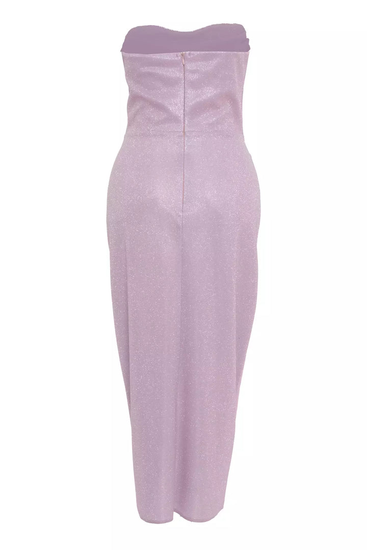 FRV Blush glare sleeveless midi dress - Taunton