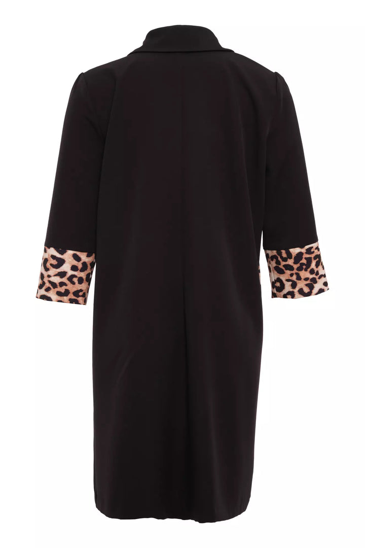 FRV Printed crepe 3/4 sleeve mini dress - Azzano