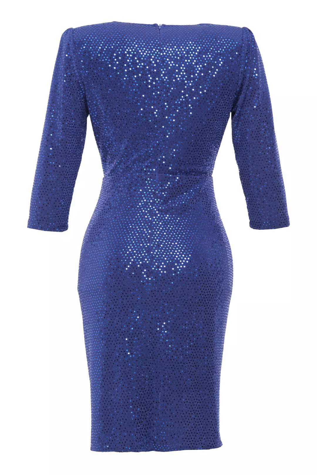 FRV Blue glare 3/4 sleeve midi dress - League City