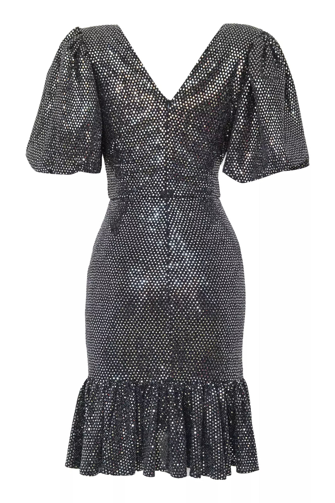FRV Silver glare sleeveless mini dress - Beauvais