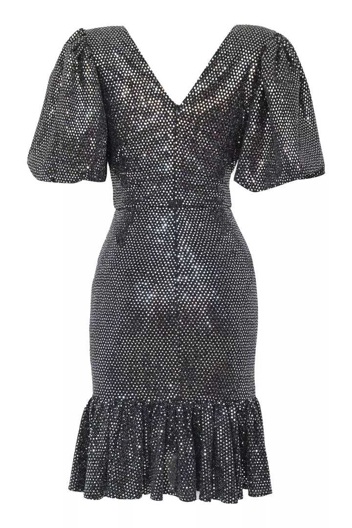 FRV Silver glare sleeveless mini dress - Beauvais