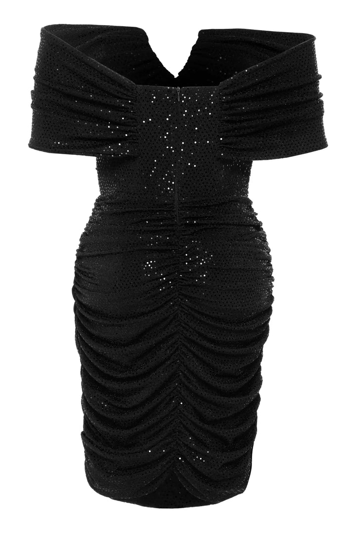FRV Black glare sleeveless mini dress - St. Louis