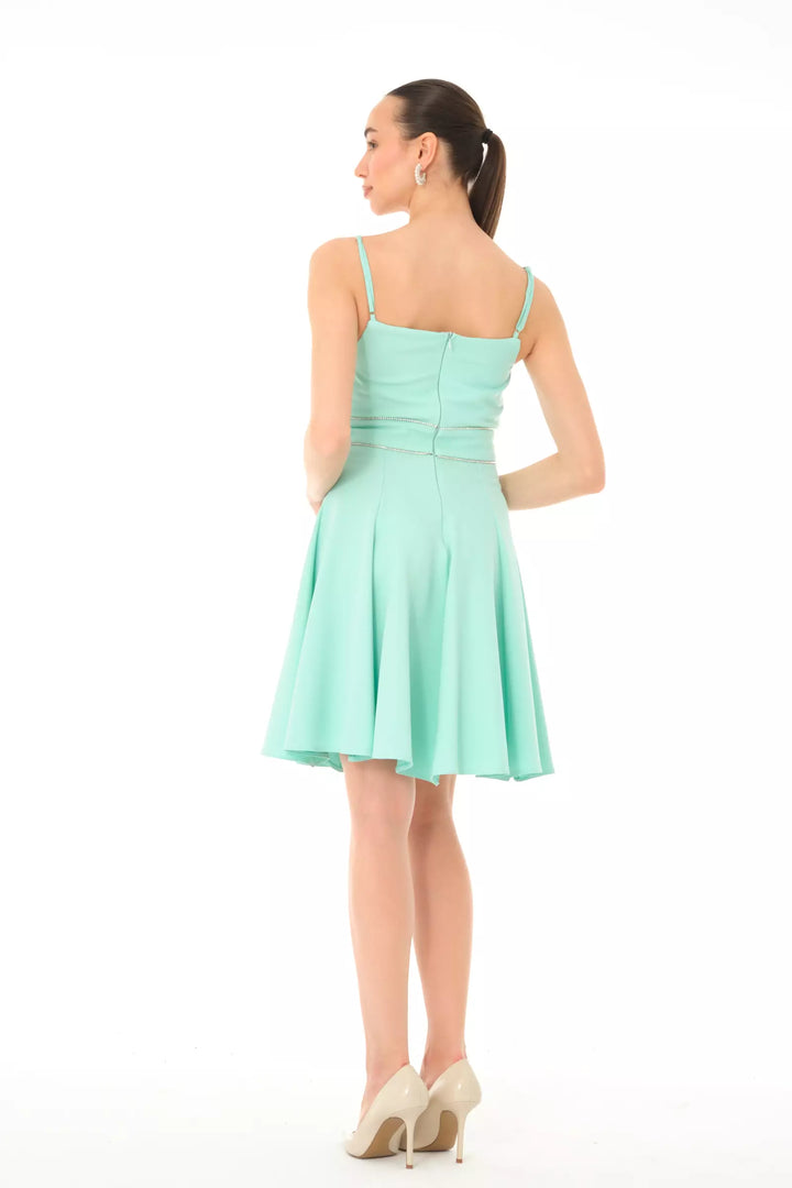 FRV Mint green crepe sleeveless mini dress - Turlock