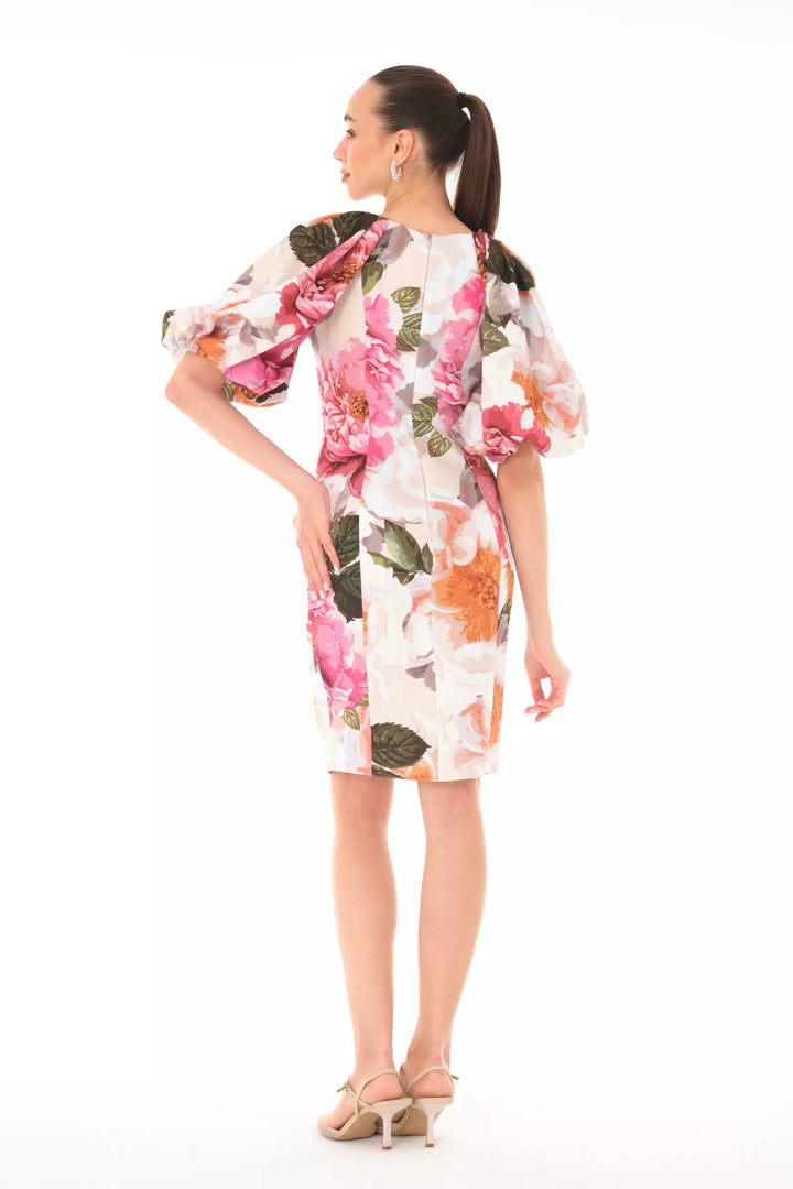 FRV crepe short sleeve midi dress - Bowling Green