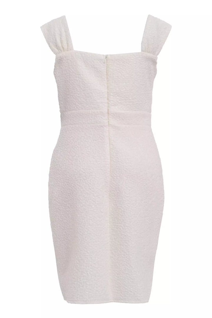 FRV White plus size jakar sleeveless midi dress - Athis-Mons