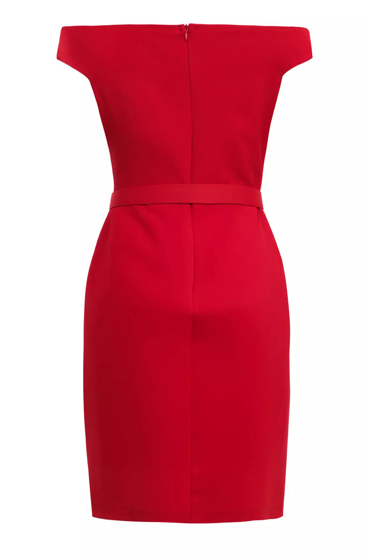 FRV Red crepe sleeveless mini dress - Palo Alto