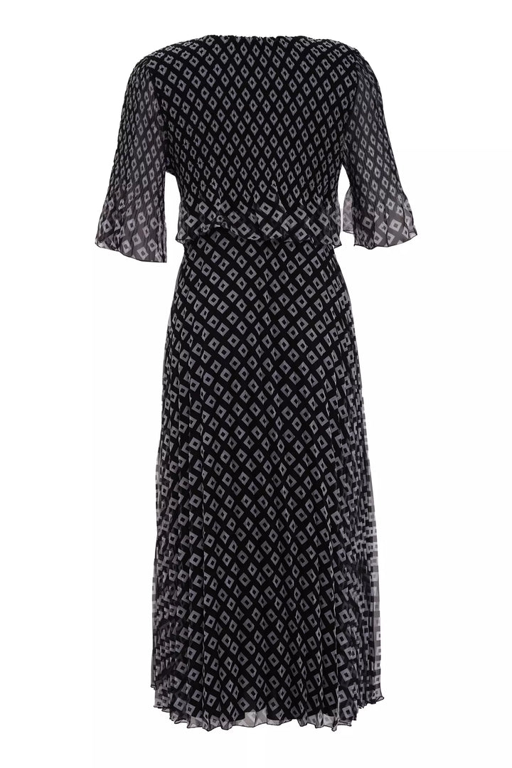 FRV Printed chiffon short sleeve midi dress - Drobeta-Turnu Severin