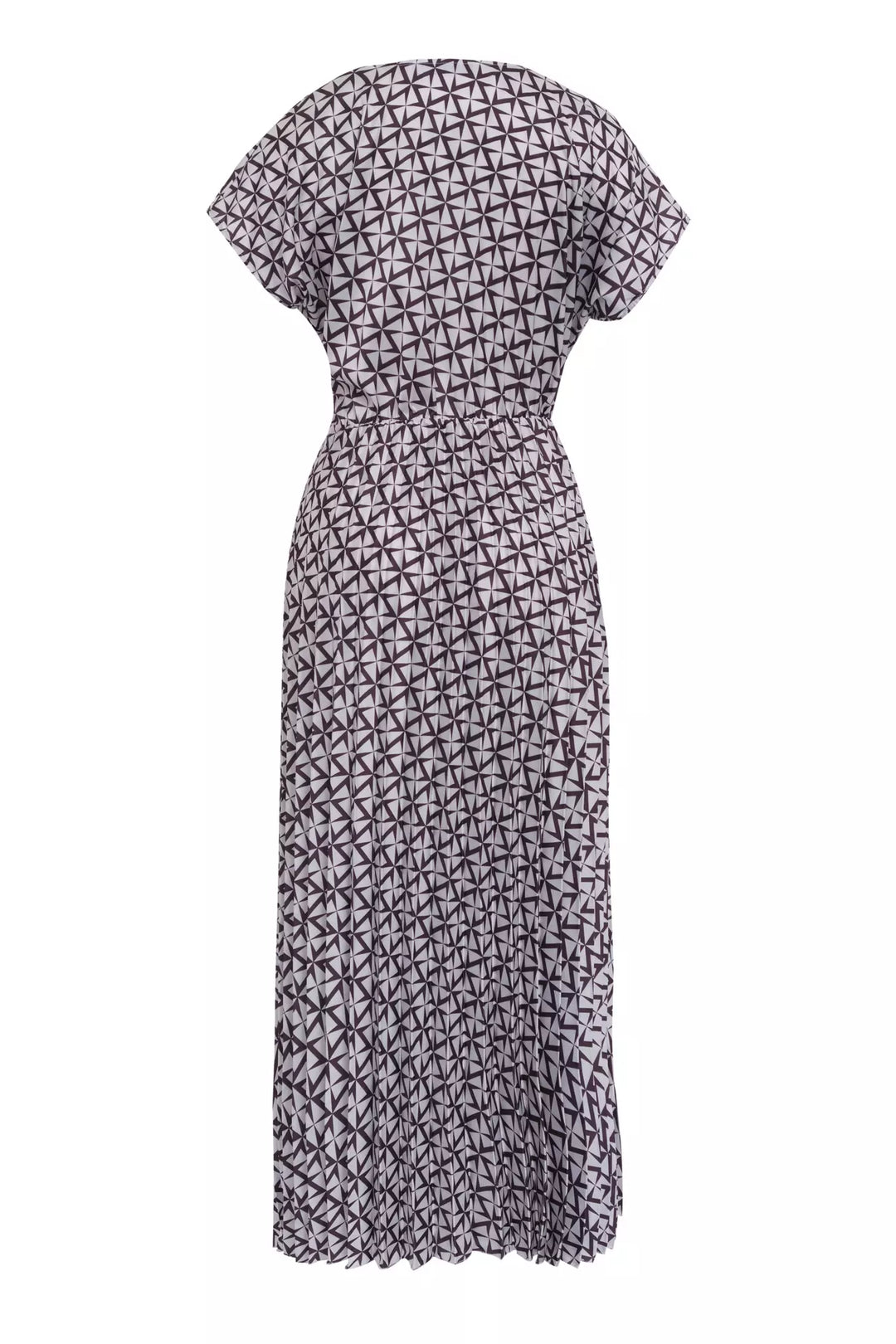 FRV Printed satin sleeveless midi dress - Hayward