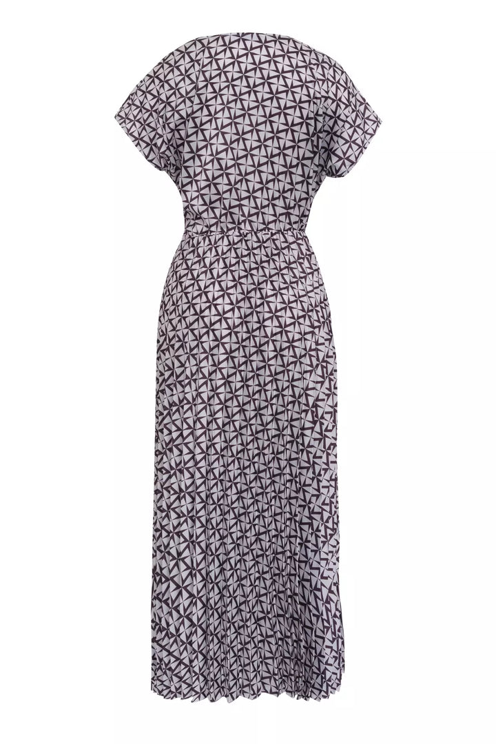 FRV Printed satin sleeveless midi dress - Hayward