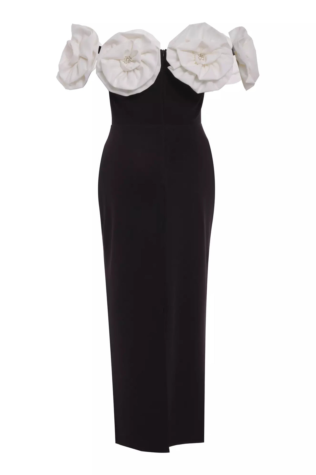 FRV Black plus size triko sleeveless maxi dress - Eau Claire