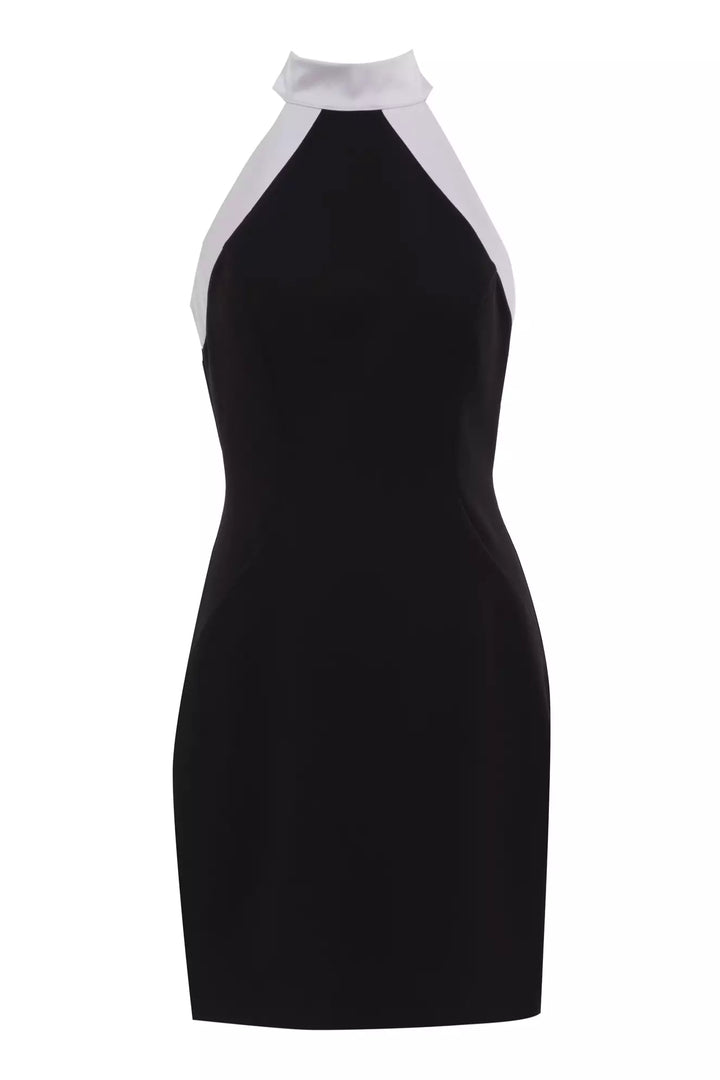 FRV Black crepe sleeveless mini dress - Salina Cruz