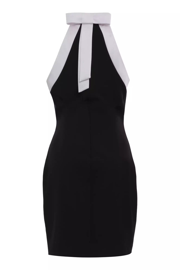 FRV Black crepe sleeveless mini dress - Salina Cruz