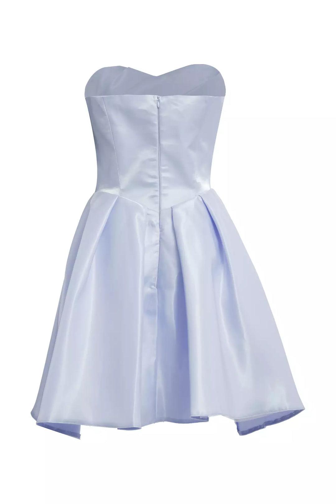 FRV Blue satin strapless mini dress - Rogers