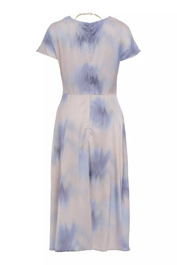 FRV Printed satin sleeveless midi dress - Avondale