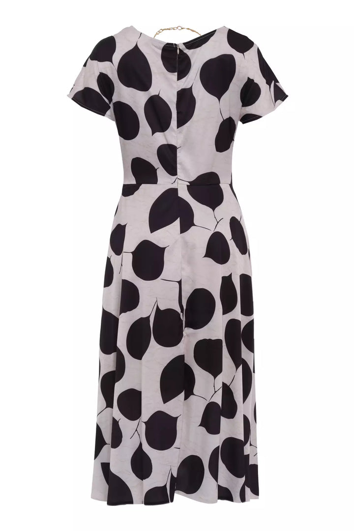 FRV Printed satin sleeveless midi dress - Arnhem