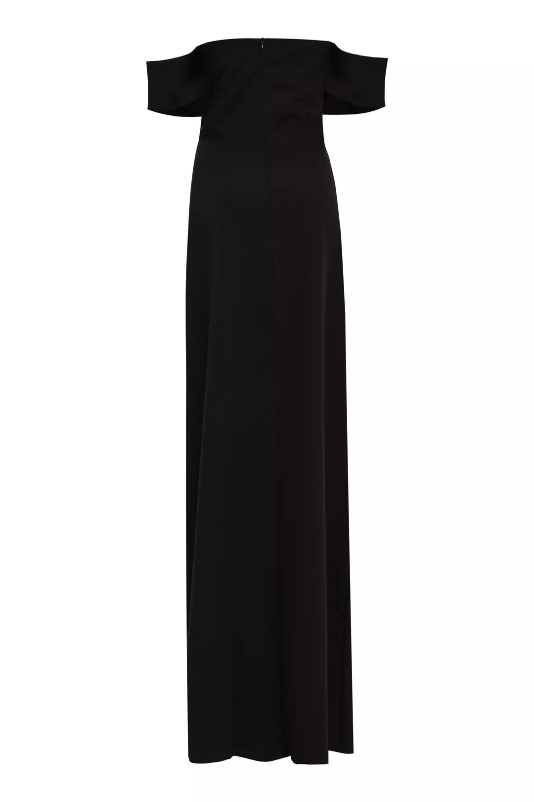 FRV Black crepe strapless maxi dress - Aix-en-Provence