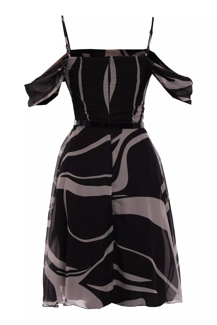 FRV Printed chiffon sleeveless mini dress - Pombal