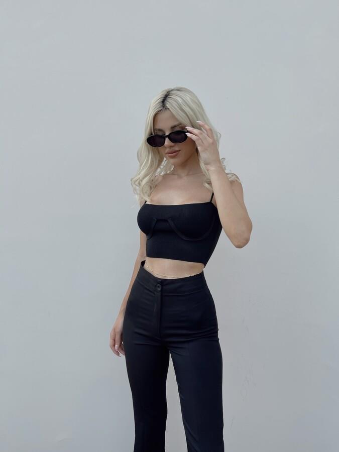 HLLY Women Stella Crop Black - Mörfelden-Walldorf