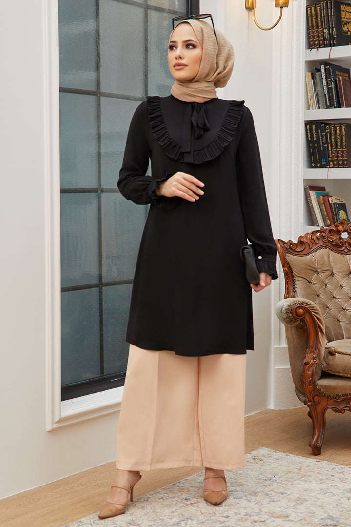 ZRF Women River Bow Tunik - Black - Nampa