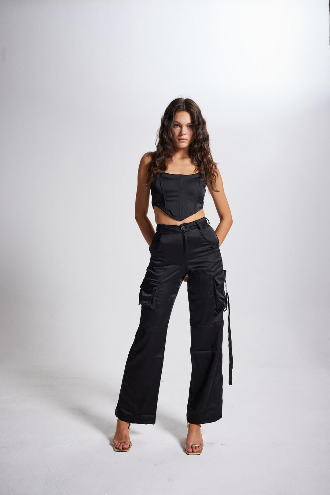 HLLY Women Maddy Pants Black - Livonia
