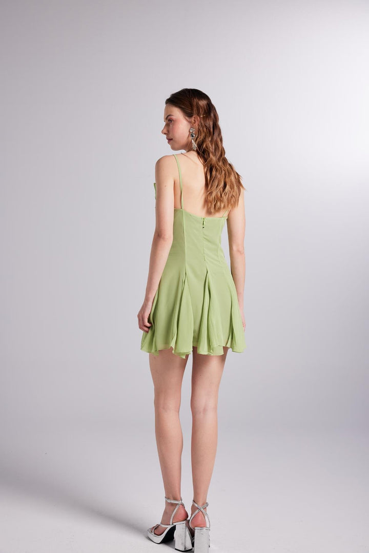 HLLY Women Sorento Dress Green - Schweinfurt