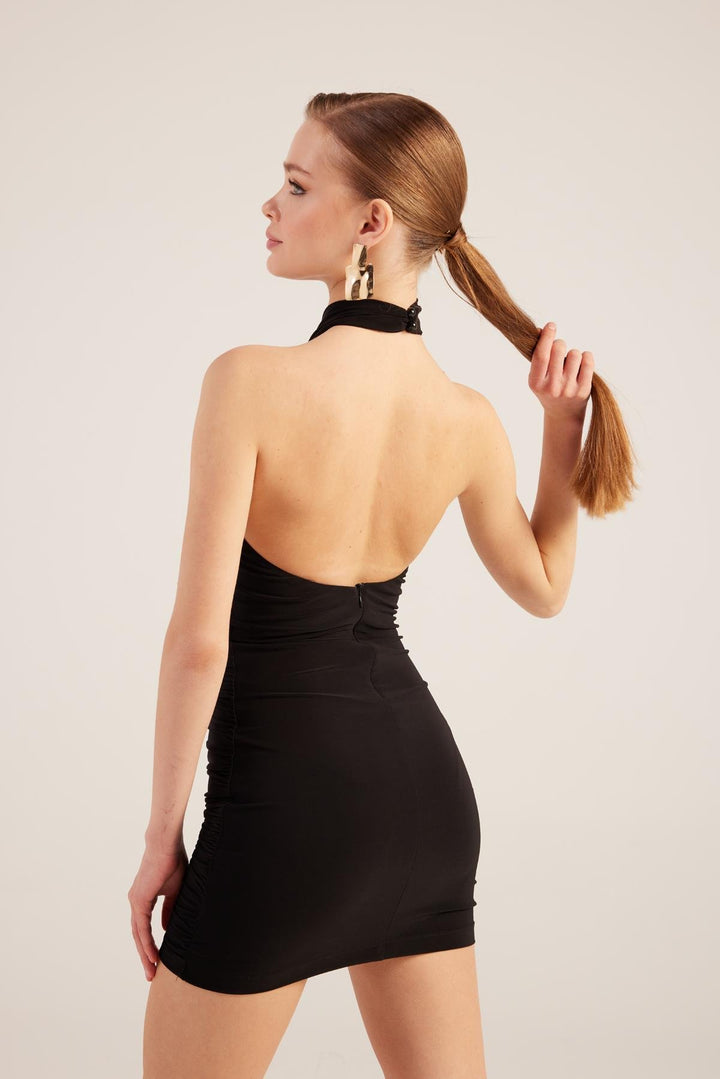 HLLY Women Perla Dress Black - Thousand Oaks