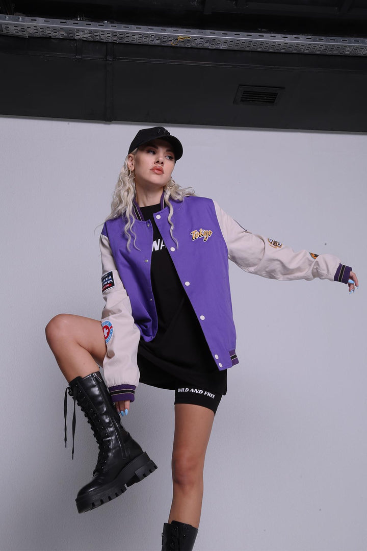 HLLY Women Kelly Jacket Purple - West Des Moines