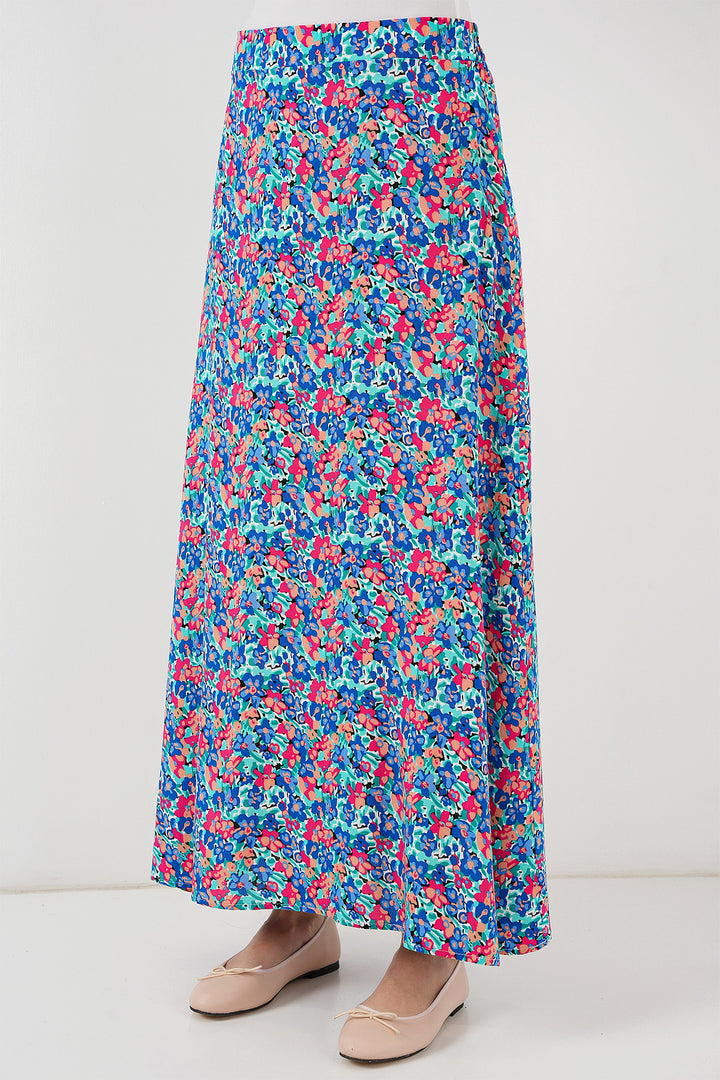 BGD Women Patterned Viscose Skirt - Multi-colored - Inver Grove Heights