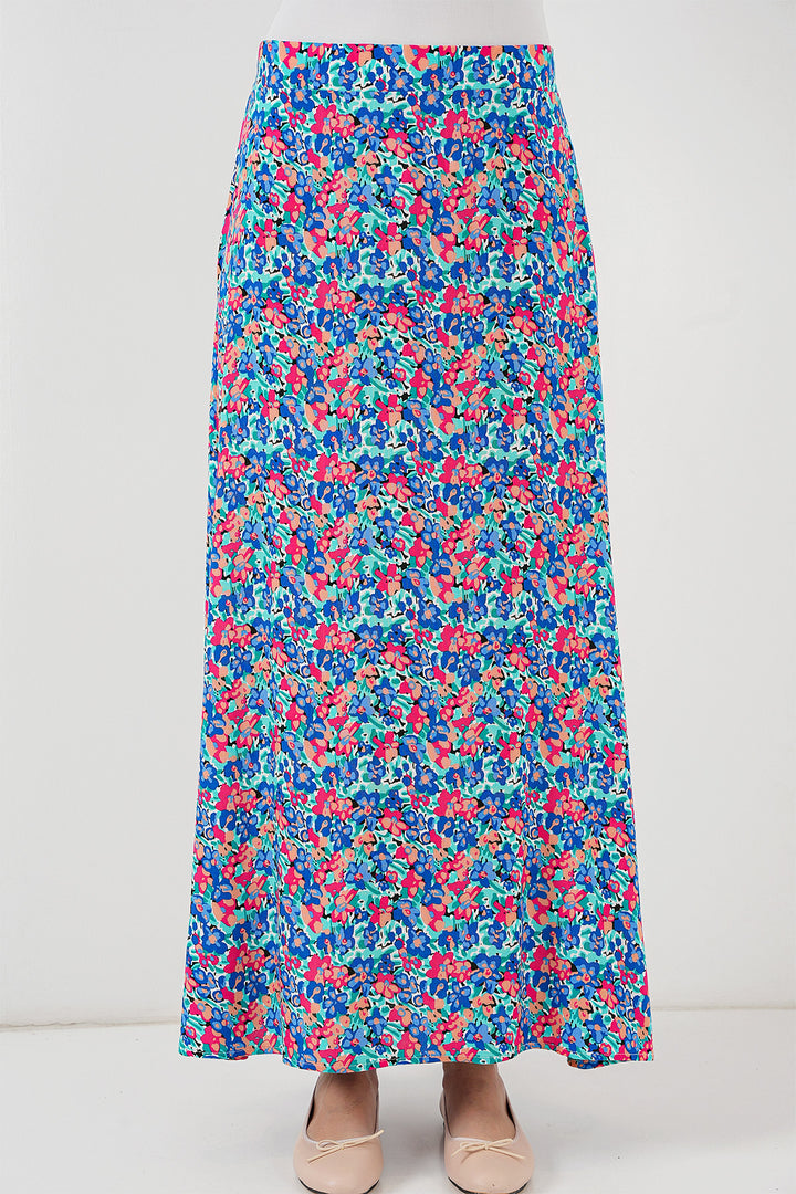 BGD Women Patterned Viscose Skirt - Multi-colored - Inver Grove Heights