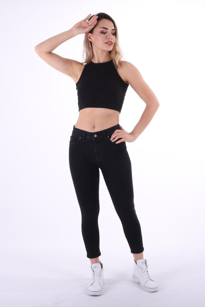 XLJ High Waisted Short Skinny Jean Mixed - Calumet City