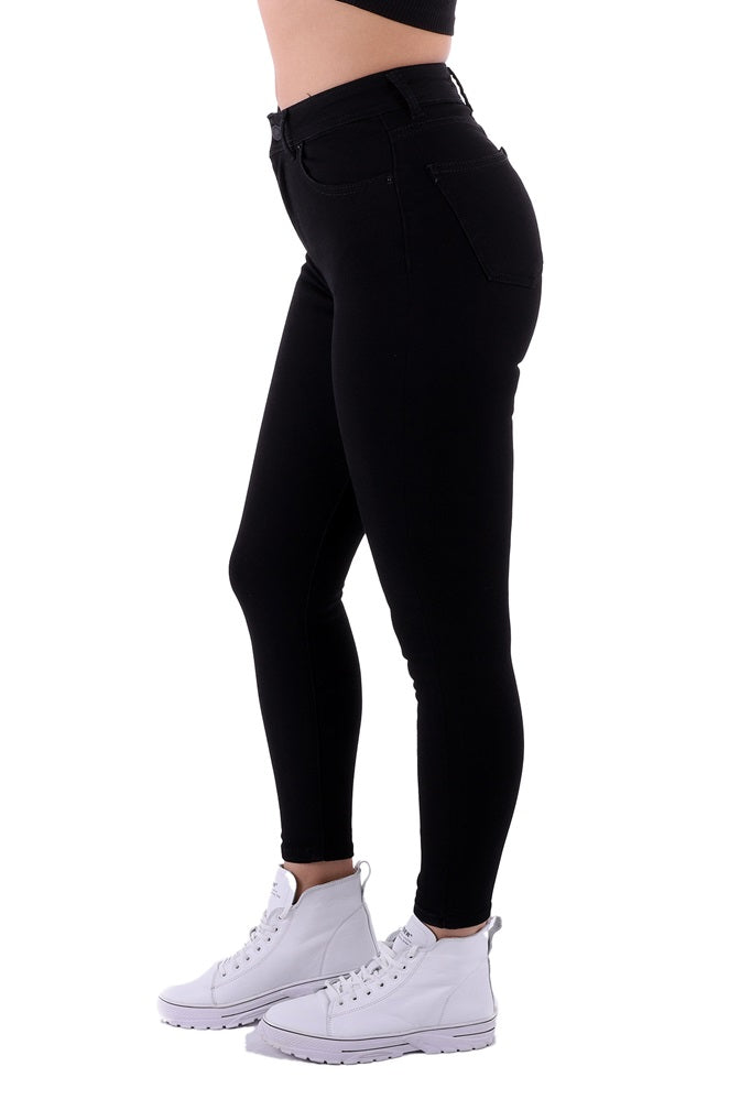 XLJ High Waisted Ankle Length Skinny Jean Mixed - Durango