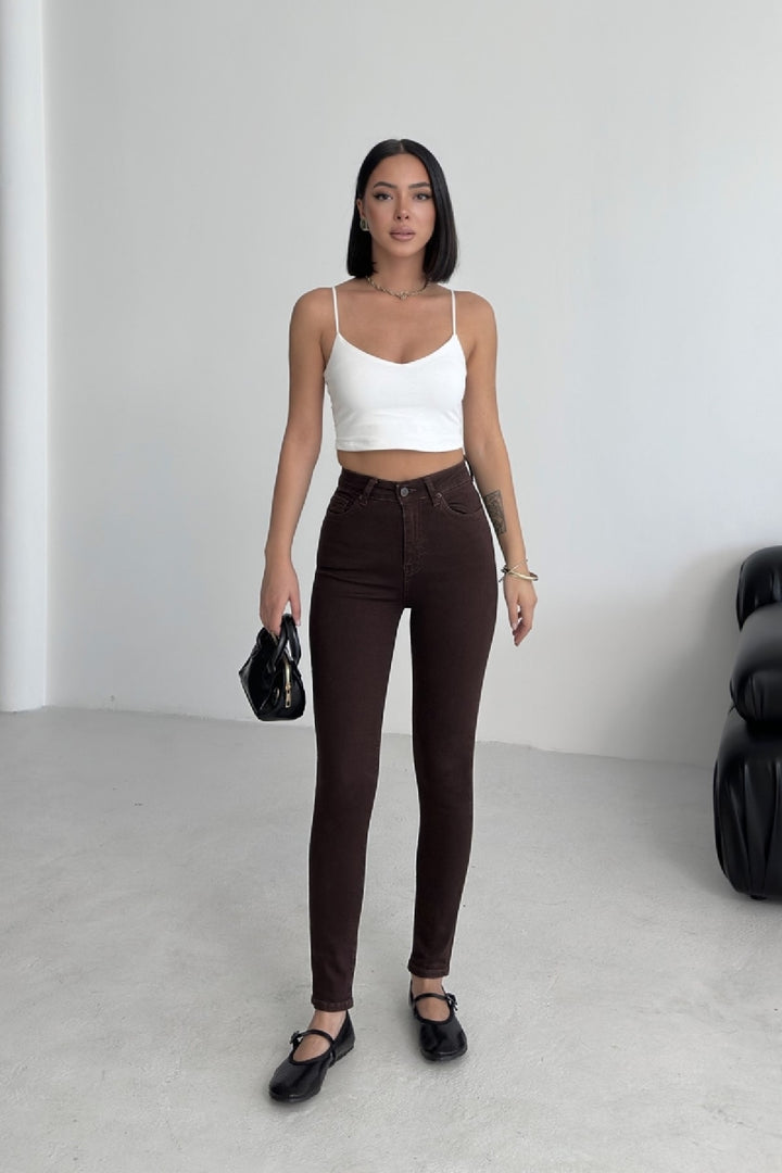 XLJ High Waisted Ankle Length Skinny Jean Mixed - San Donà di Piave