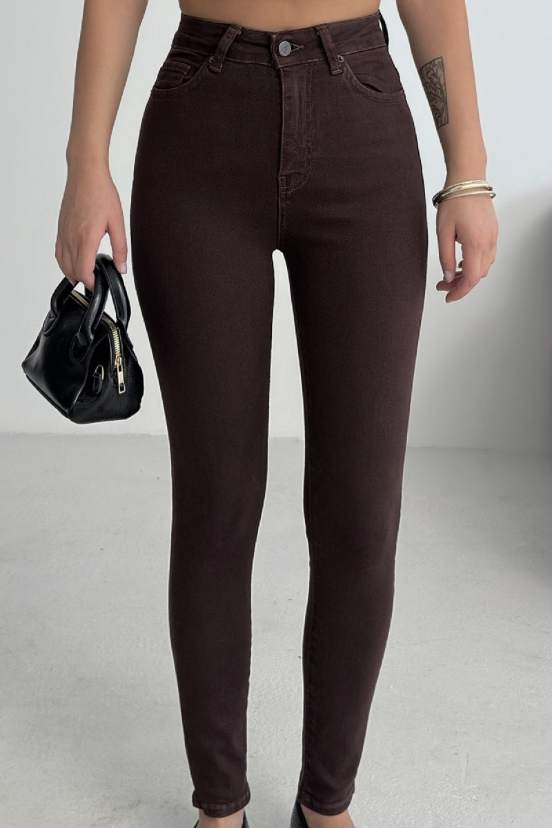 XLJ High Waisted Ankle Length Skinny Jean Mixed - San Donà di Piave