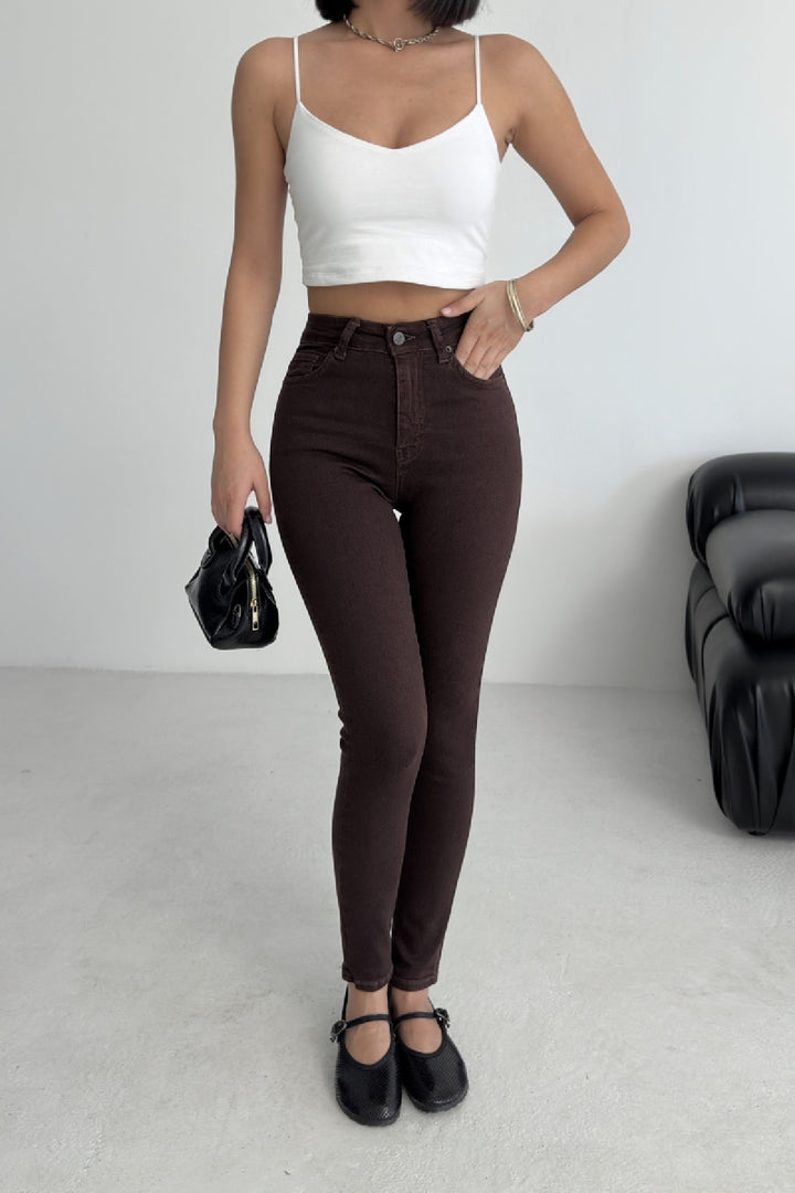 XLJ High Waisted Ankle Length Skinny Jean Mixed - San Donà di Piave