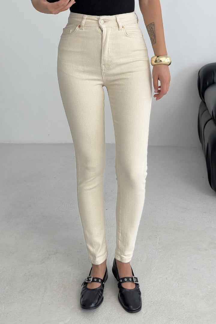 XLJ High Waisted Ankle Length Skinny Jean Mixed - Austin