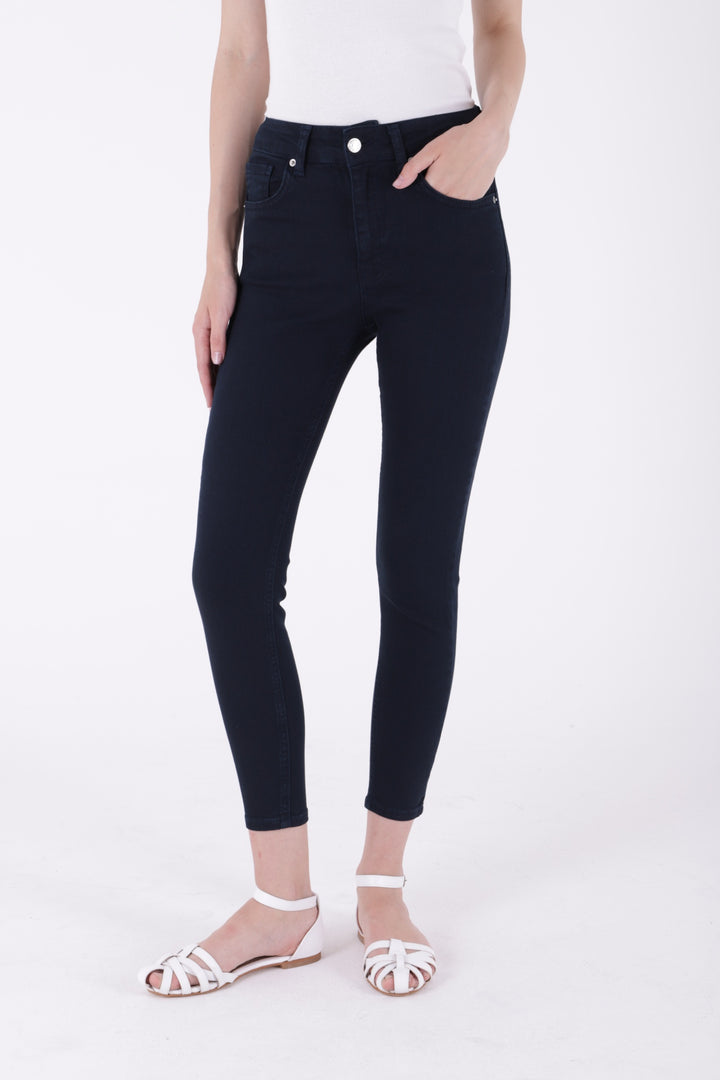 XLJ High Waisted Skinny Ankle Length Jean Mixed - Valence