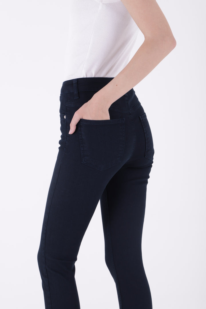 XLJ High Waisted Skinny Ankle Length Jean Mixed - Valence