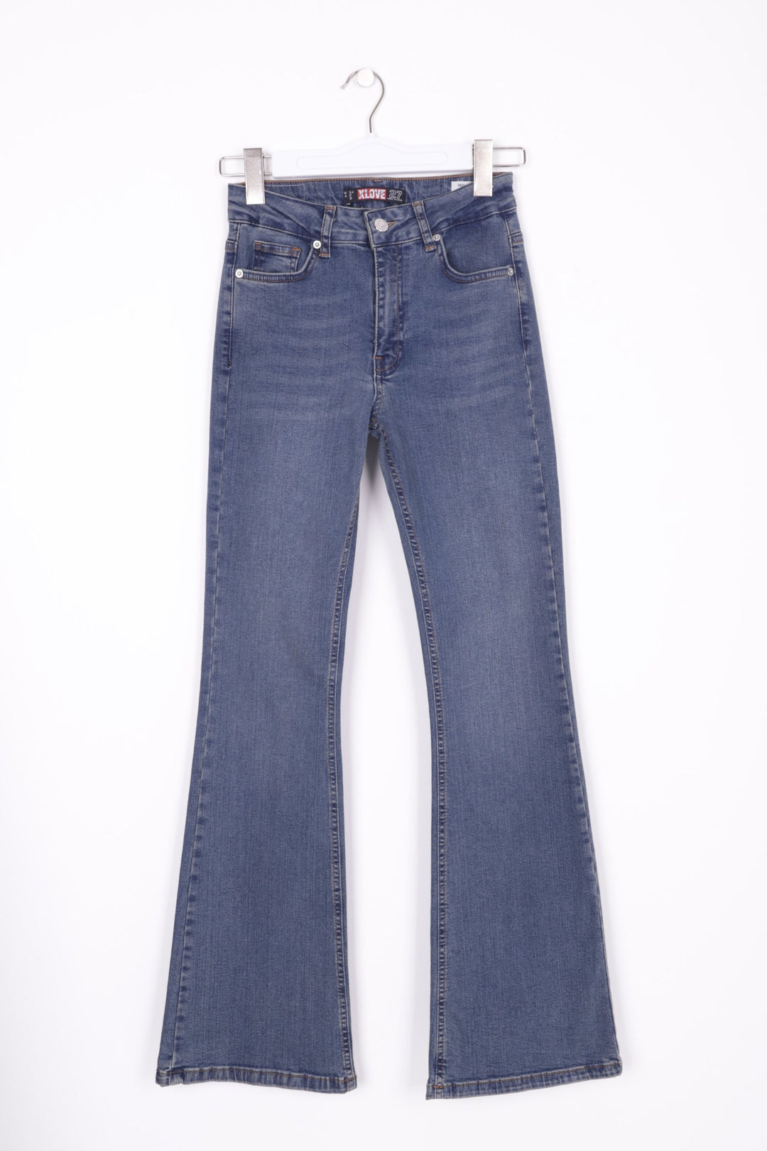 XLJ High Waisted and Flared Leg Skinny Jean Mixed - Polatsk