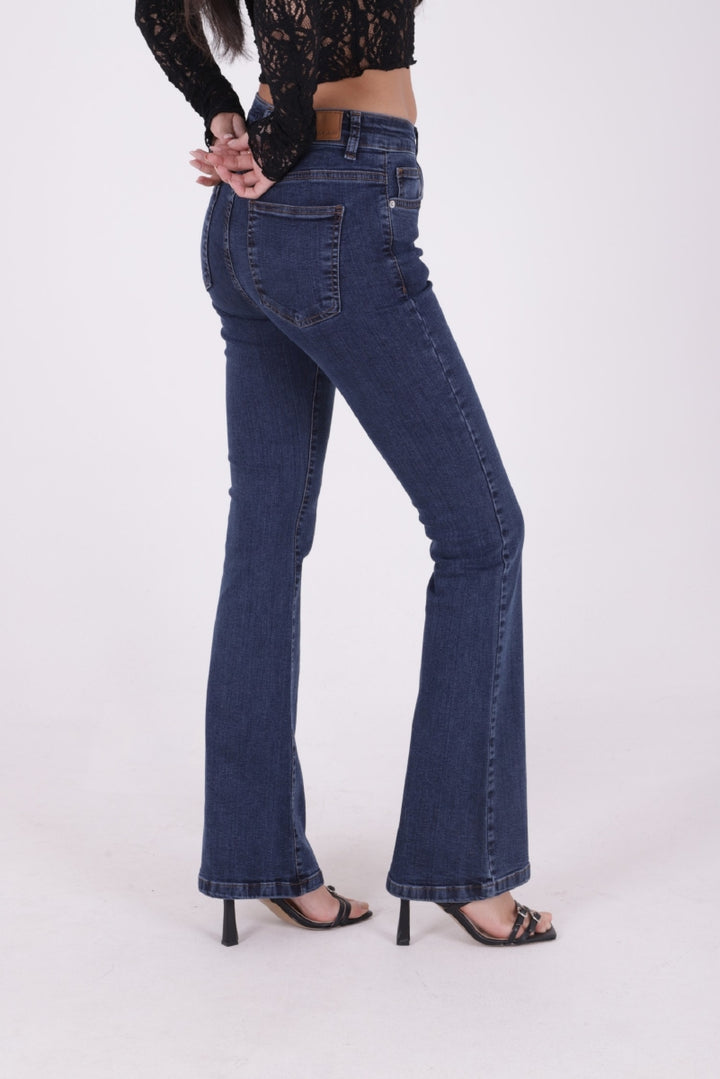XLJ High Waisted and Flared Leg Skinny Jean Mixed - Besançon