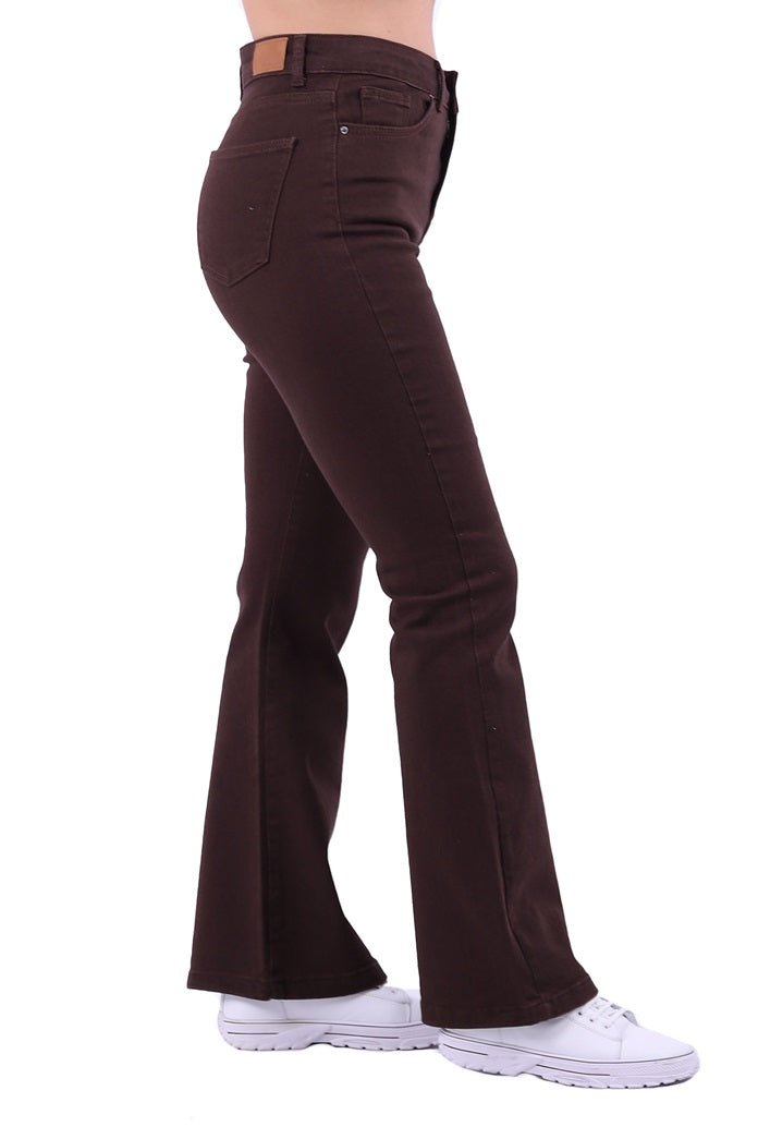 XLJ High Waisted and Flared Leg Skinny Jean Mixed - Bootle