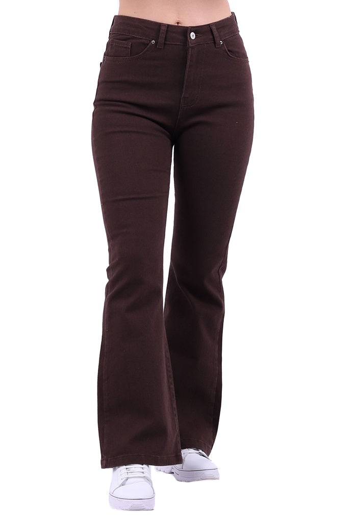 XLJ High Waisted and Flared Leg Skinny Jean Mixed - Bootle