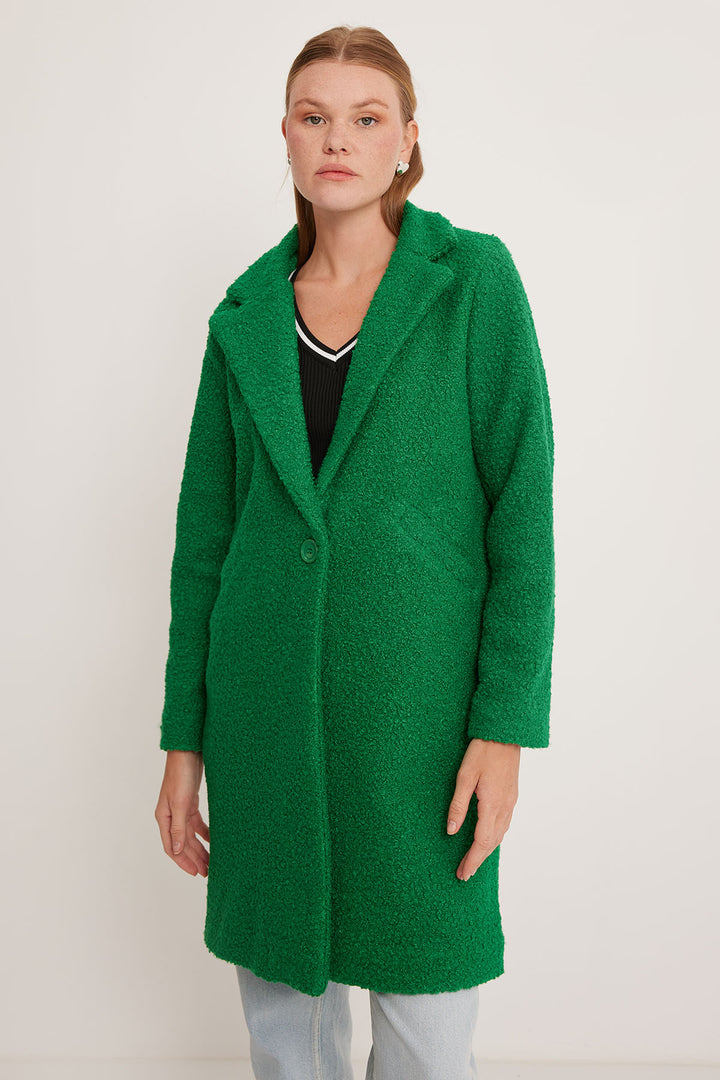 BGD Women Oversized Coat - Green - Avondale