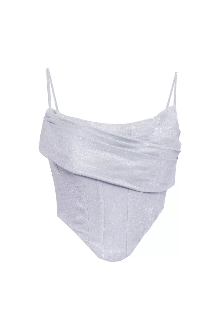 FRV Silver glare strapless mini blouse - Simi Valley