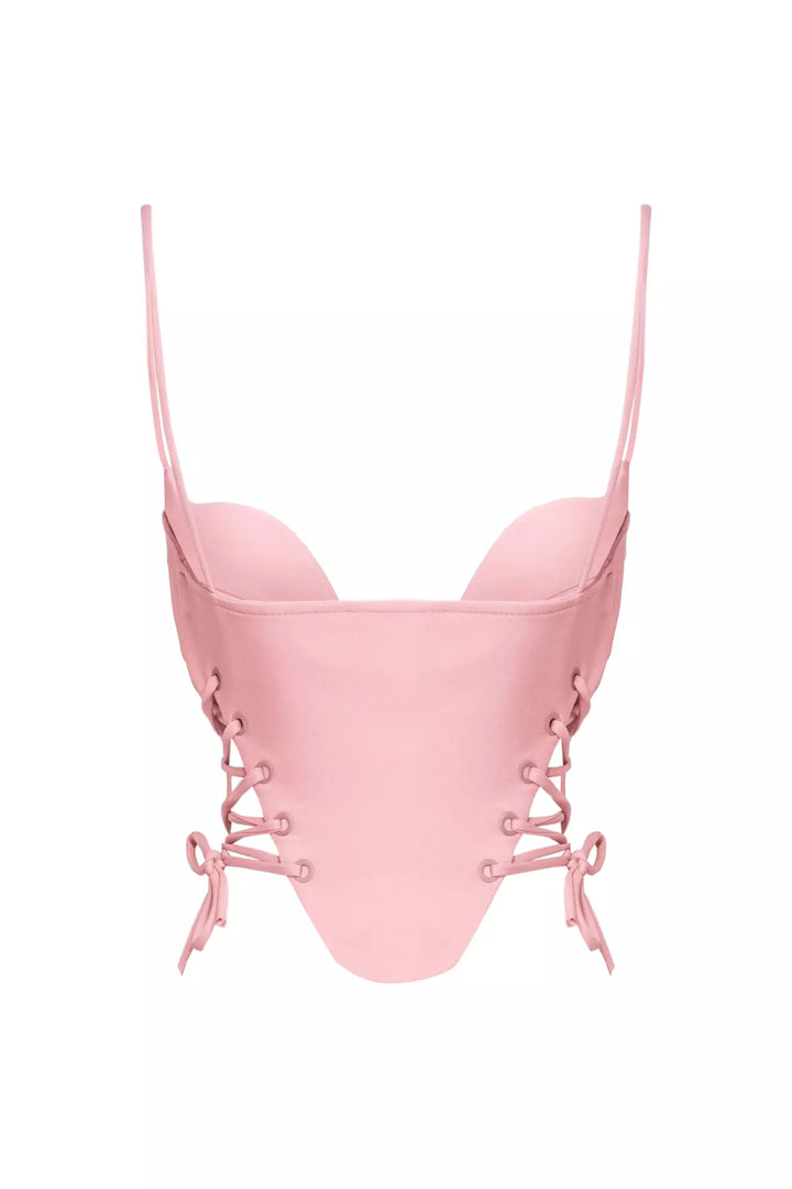 FRV Blush crepe crop top - Salerno